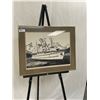 Image 2 : SS Prince George at Haines Alaska Framed Print 10/50 PL Andriesen 28 x 22