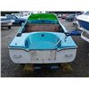 Image 8 : 0D --  14 FT FIBERGLASS BOAT AND 16.5 FT UBUILT TRAILER