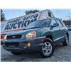 Image 2 : E1 --  2002 HYUNDAI SANTA FE GLS AWD, Green, 165413 KM's