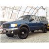 Image 1 : F3 --  2001 FORD RANGER SUPER CAB 4X4, Blue, 212296 KM's