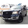 Image 2 : G5 --  2004 FORD F150 EXT CAB 4X4, Blue, 204890 KM's