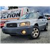 Image 2 : E6 --  2003 SUBARU FORESTER 2.5X AWD , Grey, 307018 KM's