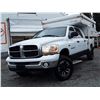 Image 2 : 0A --  2006 DODGE RAM 1500 MEGA CAB 4X4 W/1999 NORTHSTAR CAMPER, White, 189,957 MILES