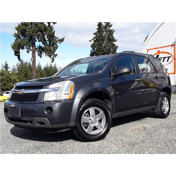 E2 --  2009 CHEVROLET EQUINOX LS, Grey, 163979 KM's