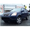 Image 2 : A3 --  2003 HONDA CR-V AWD, Blue, 183463 KM's   "NO RESERVE"