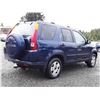 Image 8 : A3 --  2003 HONDA CR-V AWD, Blue, 183463 KM's   "NO RESERVE"
