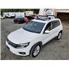 Image 2 : C6 --  2012 VW TIGUAN S AWD, White, 295099 KM's