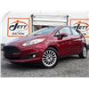 Image 1 : C1 --  2014 FORD FIESTA TITANIUM, Red, 127376 KM's