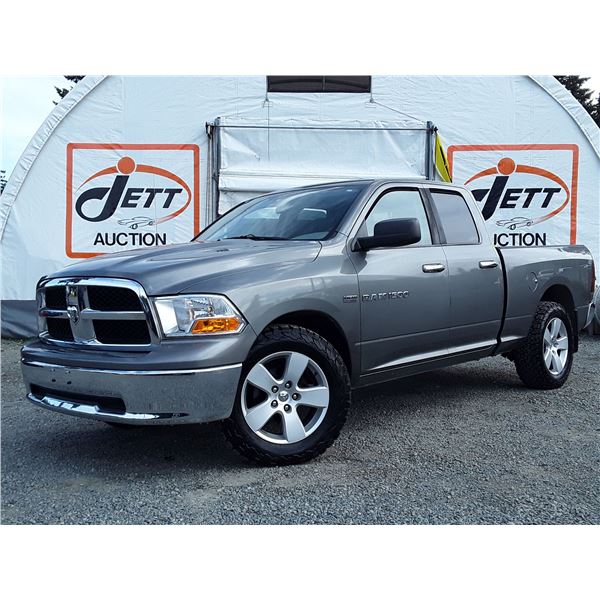 E6 --  2011 DODGE RAM 1500 4X4, Black, 189172 KM's