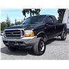 Image 2 : E3 --  2001 FORD F350 SRW SUPER DUTY EXT CAB 4X4, Black, 395919 KM's