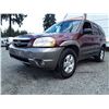 Image 1 : A12 --  2003 MAZDA TRIBUTE LX AWD, Red, 196053 KM's  "NO RESERVE"