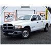 Image 1 : H2 --  2005 DODGE RAM 1500 ST CREW CAB, White, 150730 KM's