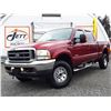 Image 2 : D6 --  2003 FORD F350 SRW SUPER DUTY POWERSTROKE 4X4, Red, 287215 KM's