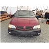 Image 2 : A4 --  2004 PONTIAC MONTANA, Red, 246285 KM's