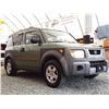 Image 8 : B4 --  2003 HONDA ELEMENT EX AWD, Green, 451000 KM's