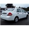 Image 8 : A12 --  2010 NISSAN VERSA S, White, 166863 KM's