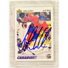 Image 1 : SIGNED JOHN LECLAIR ROOKIE CARD