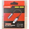 Image 1 : IPHONE LIGHTNING 2 IN 1 AUX ADAPTER
