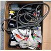 Image 1 : BOX OF ASSORTED AV CABLES INCLUDS WII/ XBOX 360