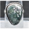 Image 1 : #63-NATURAL OCEAN JASPER RING SIZE 8