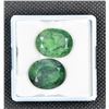 Image 1 : #123-GREEN EMERALD  GEMSTONE 33.50CT