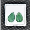 Image 1 : #115-GREEN EMERALD  GEMSTONE 9.25CT