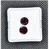 Image 1 : #198-NATURAL  DARK RED CARNET GEMSTONE 7MM/3.65CT