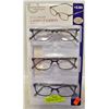 Image 1 : FOSTER GRANT LDS READING GLASSES 3 PACK +2.50