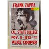 Image 1 : 1972 FRANK ZAPPA CONCERT POSTER - REPRODUCTION