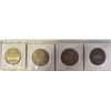 Image 1 : 4 CANADA $1 COINS 1968, 1969, 1970, 1973