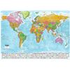 Image 1 : NEW WELTKARTE XXL WORLD MAP POSTER WITH COUNTRY