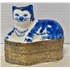 Image 1 : VINTAGE ASIAN CAT HIDDEN CONTAINER