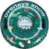 Image 1 : NEW 47" GREEN CHRISTMAS THEMED SNOW TUBE