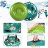 Image 3 : NEW 47" GREEN CHRISTMAS THEMED SNOW TUBE