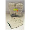 Image 1 : 24 PAIR BDG POLYCOTTON WORK GLOVES; SIZE MED