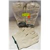 Image 1 : 24 PAIR BDG POLYCOTTON WORK GLOVES; SIZE MED