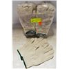 Image 1 : 24 PAIR BDG POLYCOTTON WORK GLOVES; SIZE MED