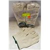 Image 1 : 24 PAIR BDG POLYCOTTON WORK GLOVES; SIZE MED