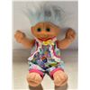 Image 1 : VINTAGE TROLL DOLL 12 X 8
