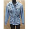 Image 1 : HARVEY BENARD BUTTERFLY DESIGN HOODIE - LADIES SZ