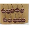 Image 1 : SET OF COCA-COLA SHOWER CURTAIN HOOKS