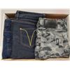Image 1 : PAIR JEANS, CAMO PANTS & JEAN SHORTS - SZ 12 KIDS