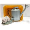 Image 1 : CERAMIC SNAIL GARDEN SPRINKLER & WATERIING CAN