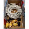 Image 1 : ELECTRICAL LOT OF NEW WIRE & CORD ENDS