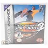 Image 1 : VINTAGE NINTENDO GAMEBOY ADVANCE TONY HAWK'S PRO