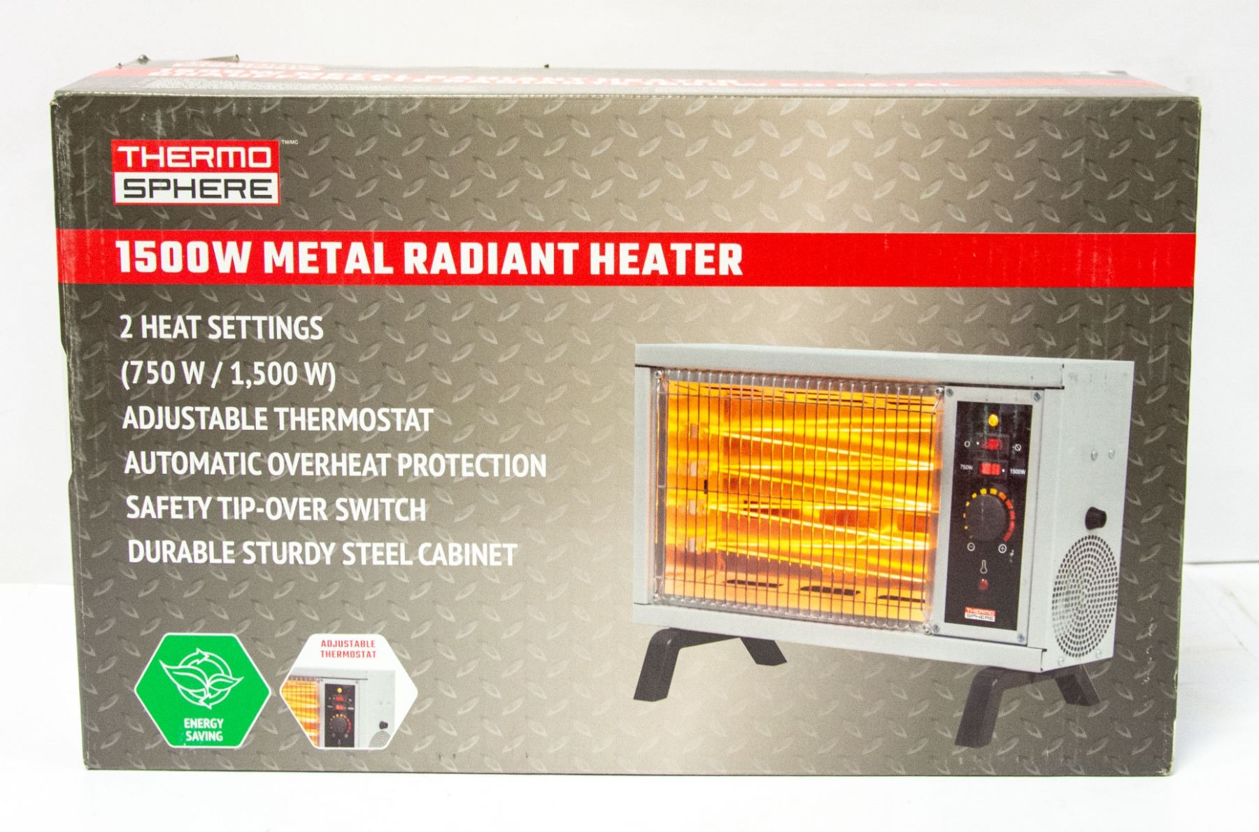 NEW THERMO SPHERE 1500W RADIANT HEATER