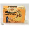 Image 1 : VINTAGE NATUR SODA BOX W/ 8 BULBS CONTAINING