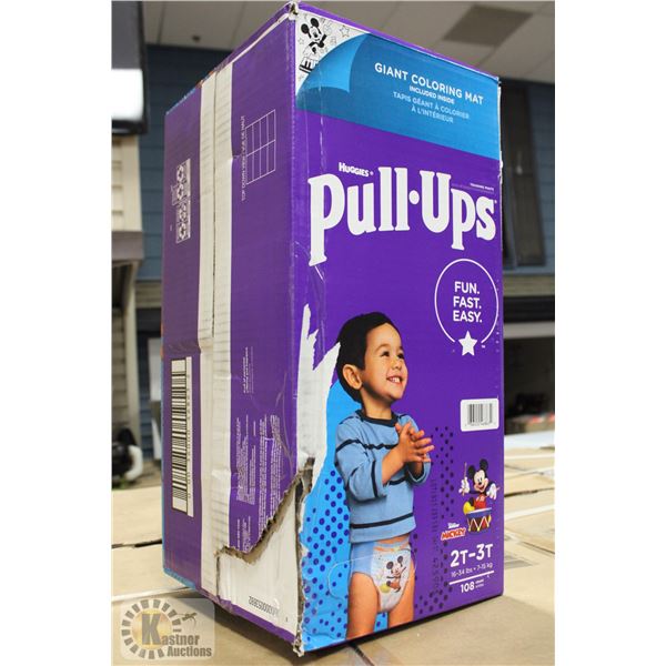 NEW HUGGIES PULL UPS DIAPERS 2T 3T 16 34LBS new-huggies-pull-ups-diapers-2t-3t-16-34lbs