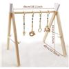 Image 2 : NEW REPACKAGED WOODEN BABY PLAY CENTER WITH