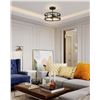 Image 3 : BRAND NEW SEMI FLUSH MOUNT CEILING LIGHT